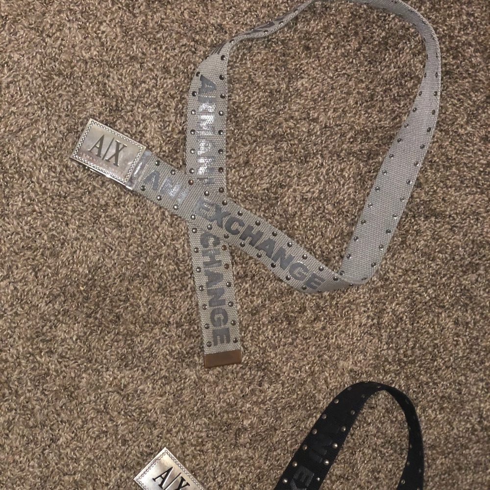 Armani exchange belt